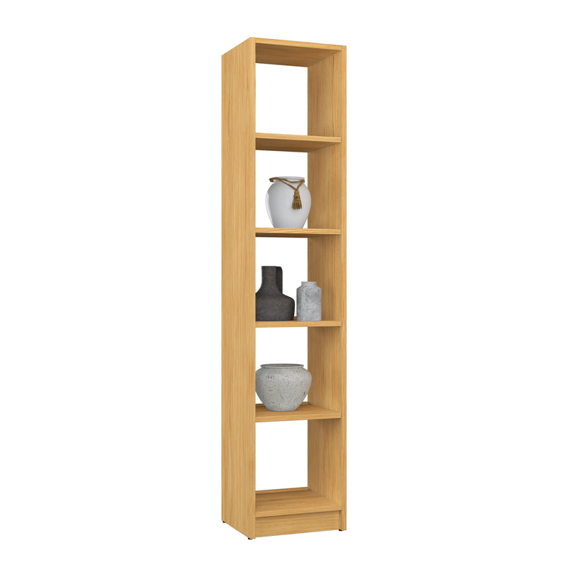 Étagère en bois pin naturel – salon i bureau, bois massif, style scandinave Nizio