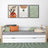 Sofa-Bett weiß-Eiche – seitliche Schutzbarriere Holz, Seitenansicht, Nizio