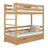 Oak Bunk Bed with Drawer Natural Oak – Children’s Room, Solid Wood, Scandi