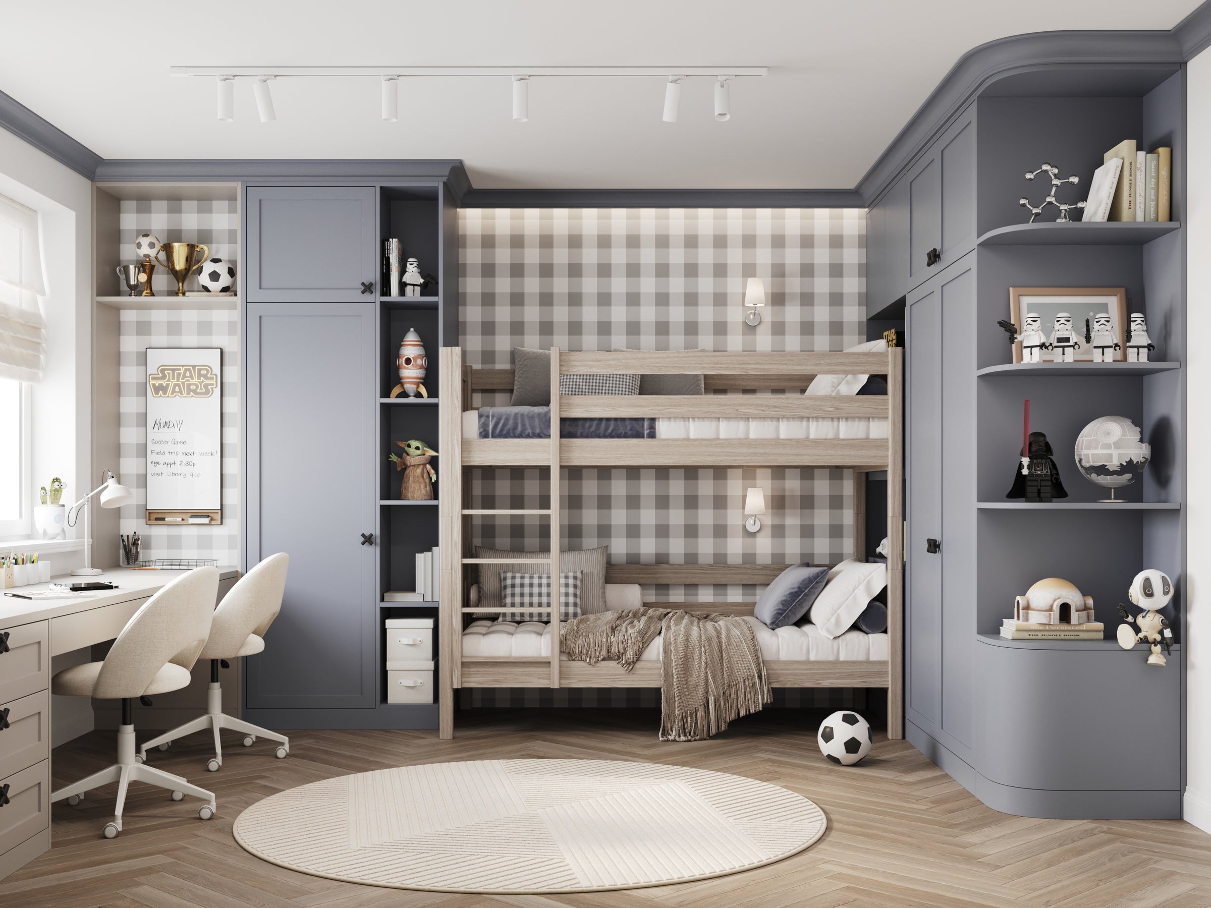 Oak Bunk Bed Bleached Oak – Two Sleeping Areas in One, Safe Construction
