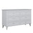 Commode 6S en bois gris 154 cm w chambre – décoration scandinave