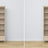 Vitrine 1S en chêne chêne blanchi dans le salon – décoration scandinave, Nizio