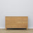 Kommode 6S Naturkiefer – Griff und Schubladenfront, Nahaufnahme Kiefernholz