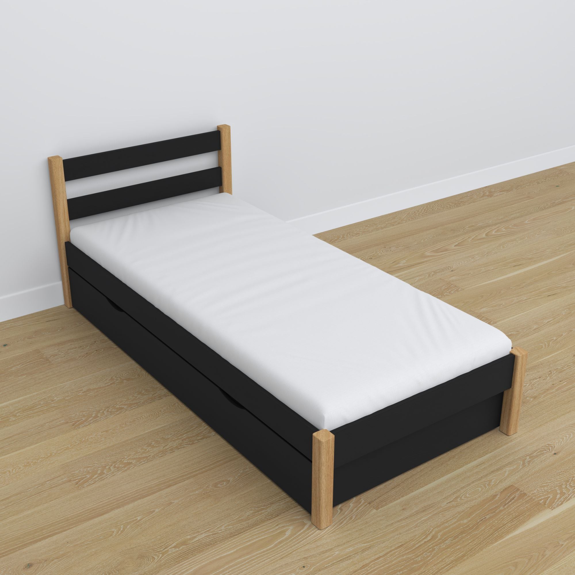 Kiefernlattenrost Nizio für Bett mit Schublade – stabiler Unterbau