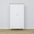 Armoire 2 portes z tiroir en bois blanc avec chêne – chambre, style scandinave