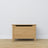 Coffre en chêne chêne naturel – rangement et siège, style scandinave Nizio