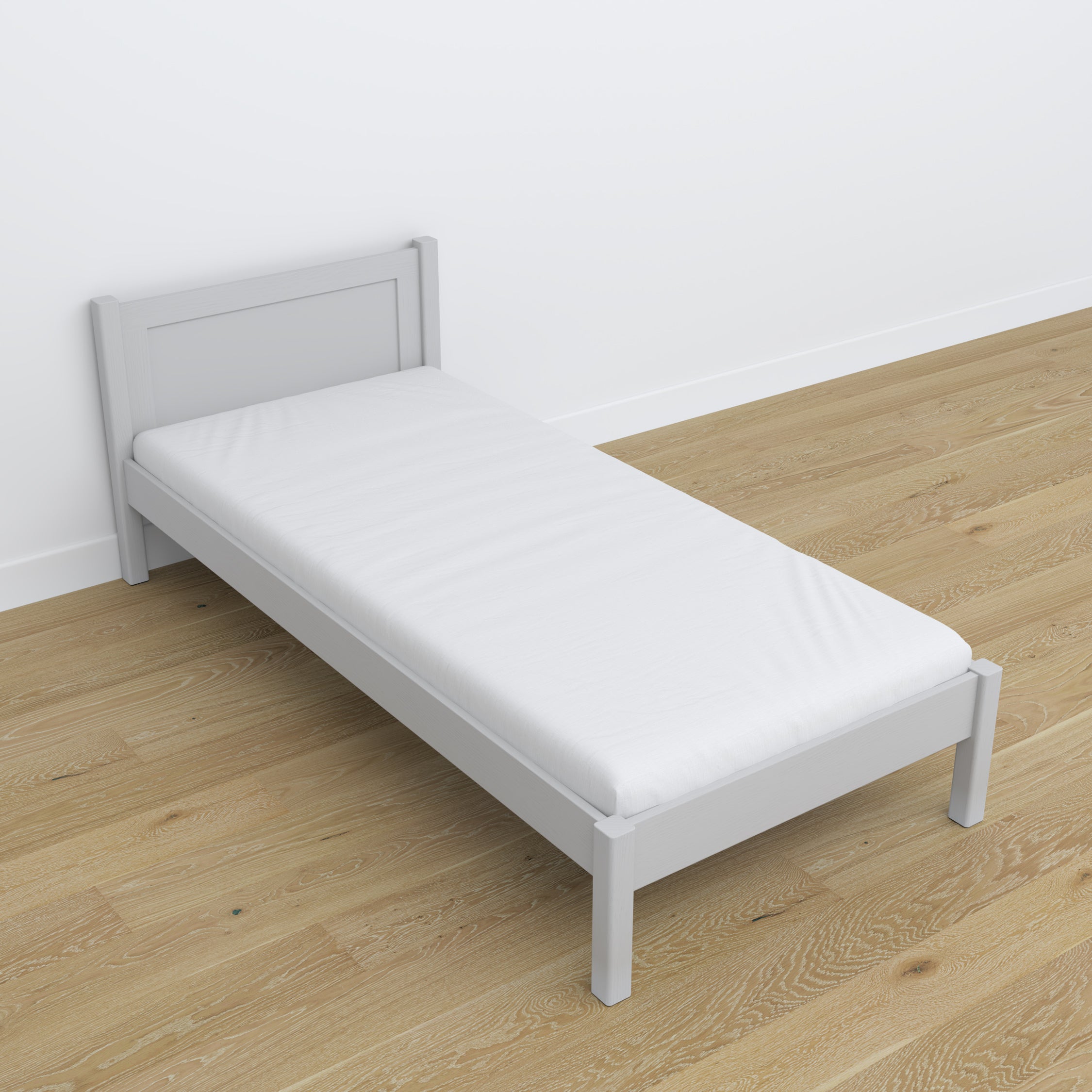Sommier en pin Nizio pour lit simple – base durable