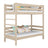 Oak Bunk Bed Bleached Oak – Children’s Room, Solid Wood, Scandinavian Style
