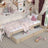Bleached Oak Bed with Drawer – Spacious Storage, Oak, for Children, Nizio