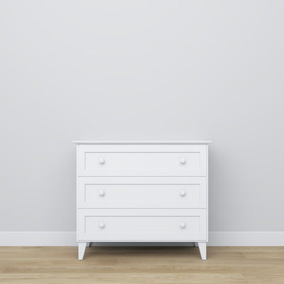 commode 3S 105 Scandi en bois dans la couleur sur commande RAL/NCS – bois massif, Nizio