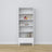 bookcase 1S 80 Scandi wooden in custom RAL/NCS color – solid wood, Nizio