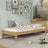 Einzelbett aus Eiche natur – Kinderzimmer, Massivholz, Scandi-Stil