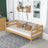 Sofabett Kiefer natur im Kinderzimmer – scandi Einrichtung, Holz