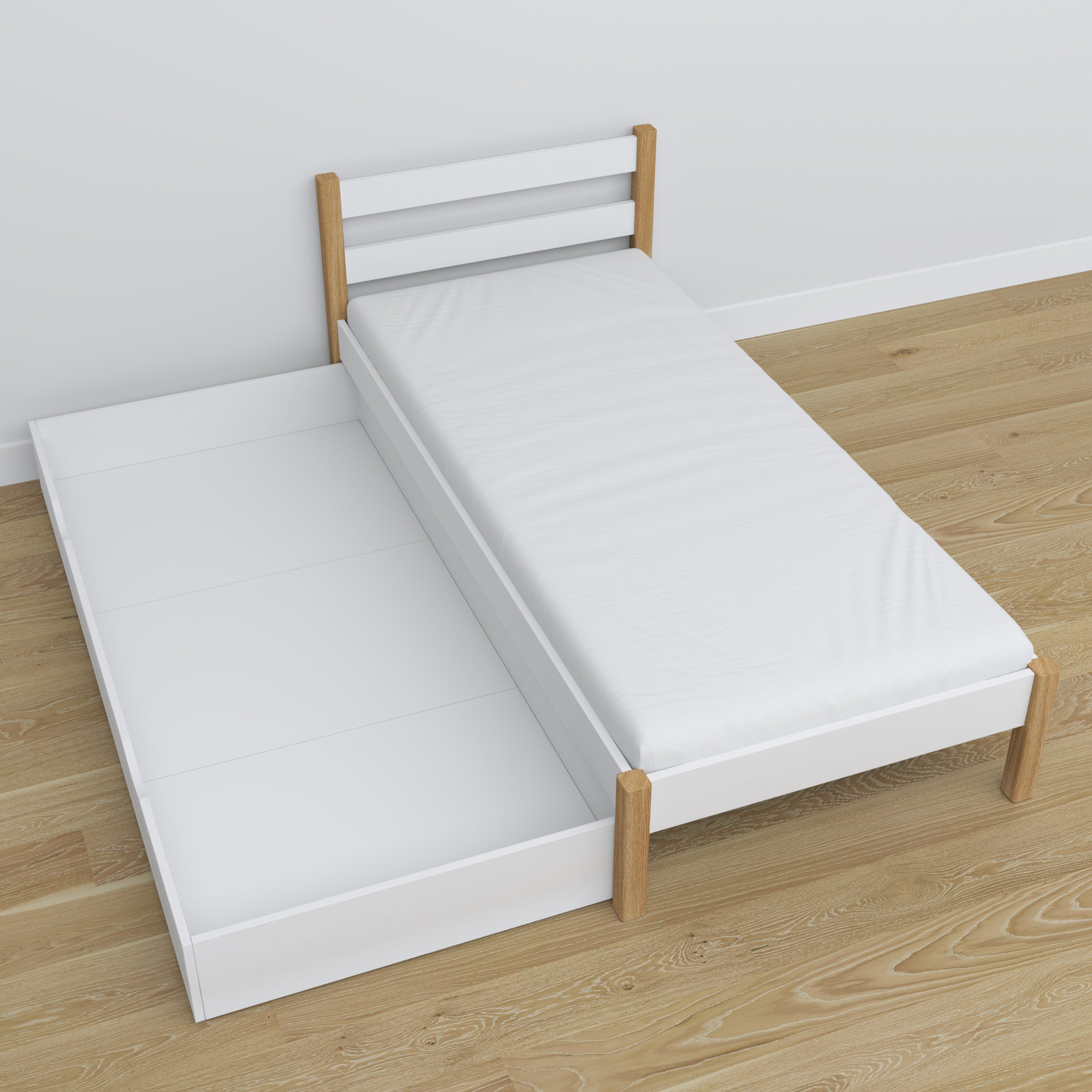 Kiefernlattenrost Nizio für Bett mit Schublade – stabiler Unterbau