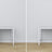 Bureau 3S en bois blanc – détails des assemblages, haute qualité Nizio