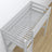 Grey Wooden Loft Bed with Desk – Ladder and Joint Details