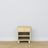 Bedside table with drawer N02 pine clear pine – bedroom, Scandinavian style