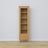Vitrine z tiroir en pin pin naturel 57 cm – salon, style scandinave Nizio