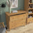 Commode 3S pin naturel en pin – vue de côté, kompaktowa forme