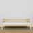Sofa-lit en bois pin incolore – détails du bois et des assemblages, Nizio Home