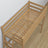 Lit mezzanine avec bureau en chêne chêne naturel – détails des assemblages et de l'échelle