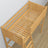 Natural Pine Wooden Loft Bed with Desk – Ladder and Joint Details