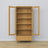 Vitrine 1S en pin pin naturel dans le salon – décoration scandinave, Nizio