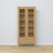 Vitrine z tiroir en chêne chêne naturel 90 cm – salon, style scandinave Nizio
