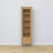 Vitrine z tiroir en chêne chêne naturel 57 cm – salon, style scandinave Nizio