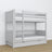 Grey Wooden Bunk Bed – Interior of Mattress Drawer, Children’s Room