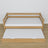Sofa-lit avec tiroir pour matelas chêne naturel en chêne – dimensions, Nizio