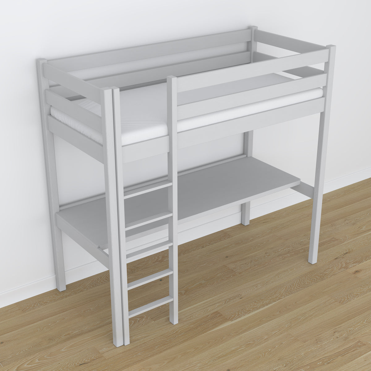 Nizio pine slatted base for loft bed – compatible with every model