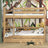Lit superposé chêne naturel z tiroir na matelas – barrière, en chêne, Nizio Home