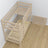 Oak Bunk Bed Bleached Oak with Drawer – Scandi Children’s Room Arrangement