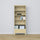 Bookcase with drawer pine clear pine 80 cm – living room and office, Scandinavian style