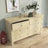 Commode 6S en pin pin incolore – plateau et détails, haute qualité Nizio Home