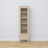 Vitrine z tiroir en chêne chêne blanchi 57 cm – salon, style scandinave Nizio