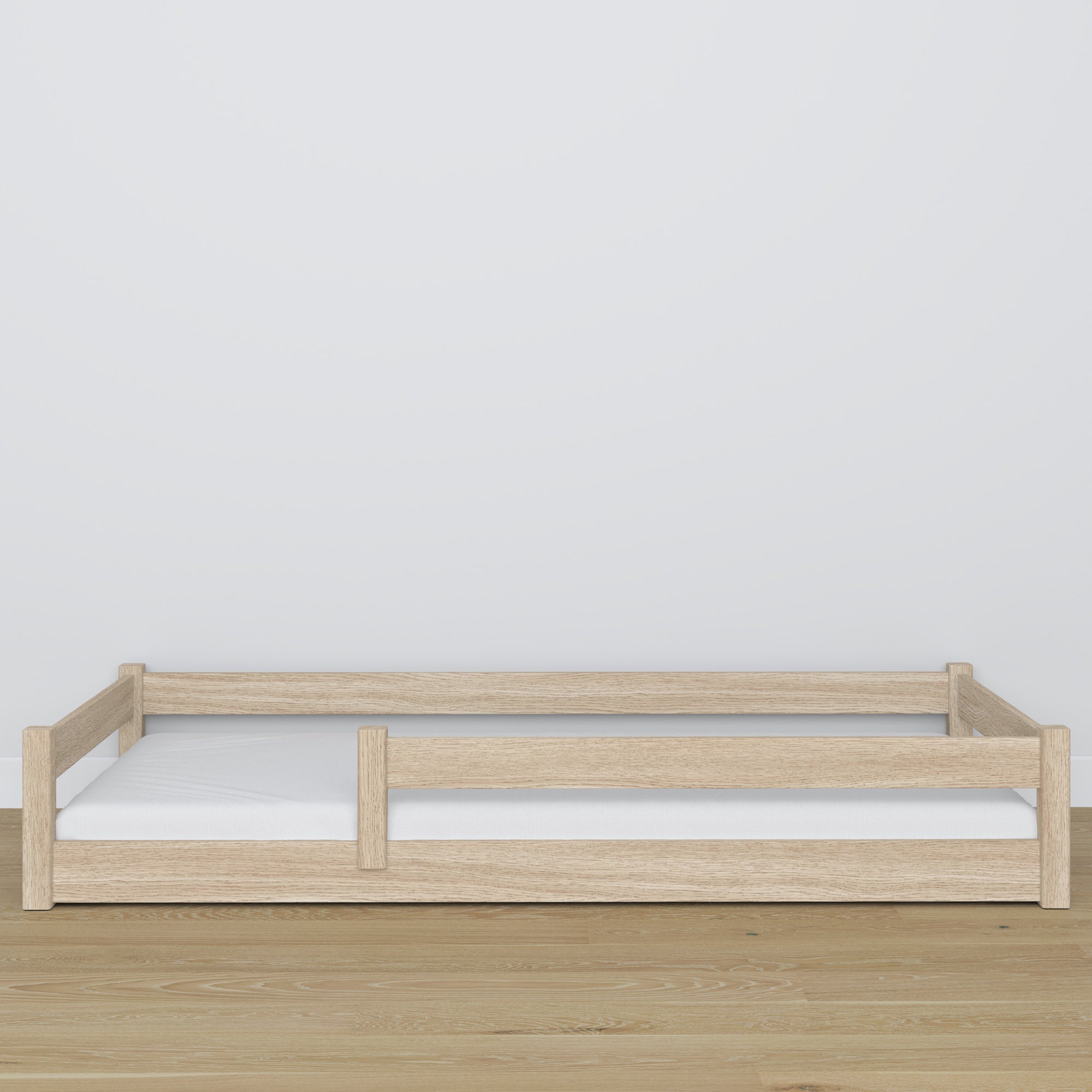 Low Bed Bleached Oak Oak – Dimensions and Diagram, Nizio