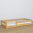 Lit bas en bois pin naturel – détails des assemblages, Nizio Home