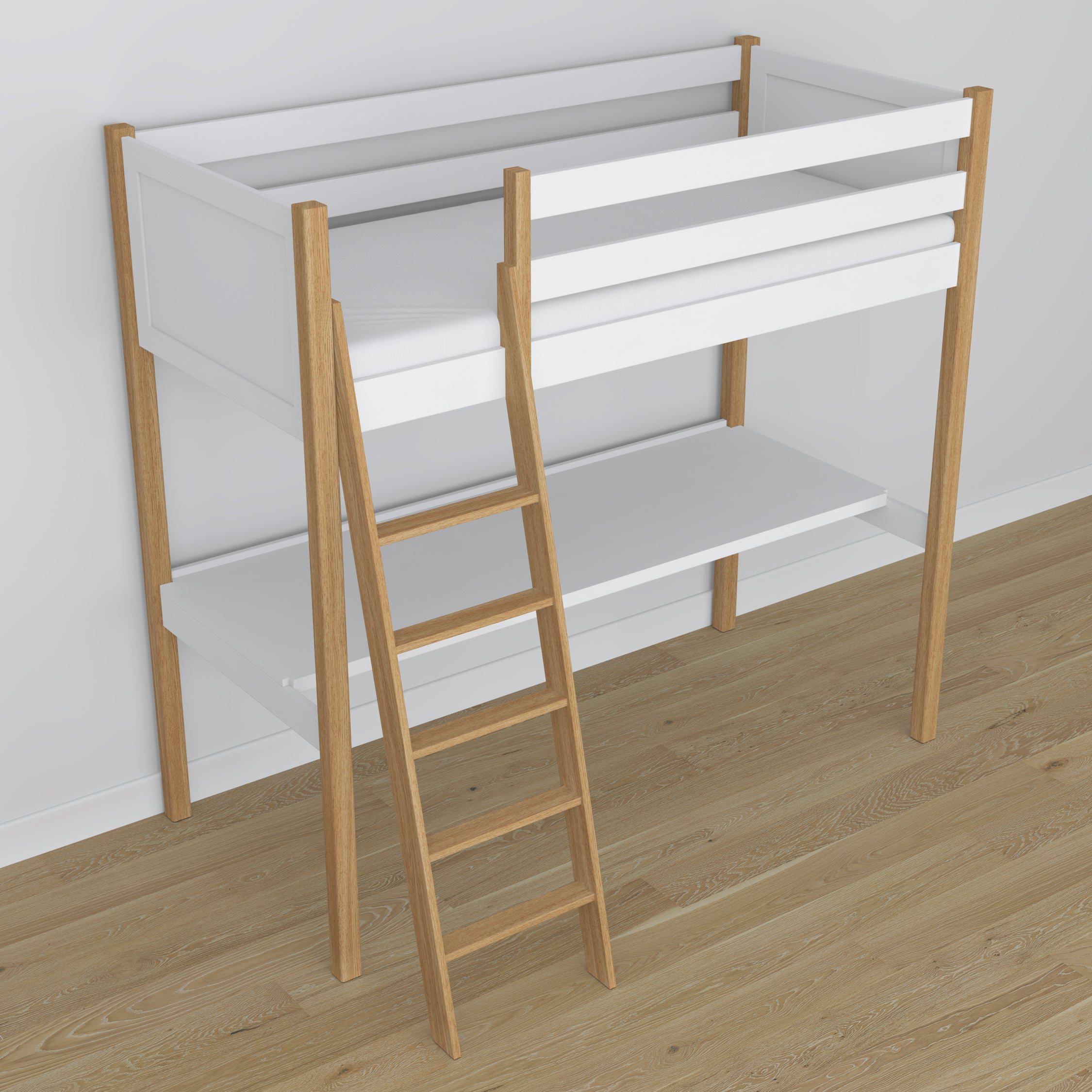 Nizio pine slatted base for loft bed – compatible with every model
