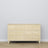 Commode 6S en pin pin incolore – szuflady otwarte, pojemne l'intérieur rangements