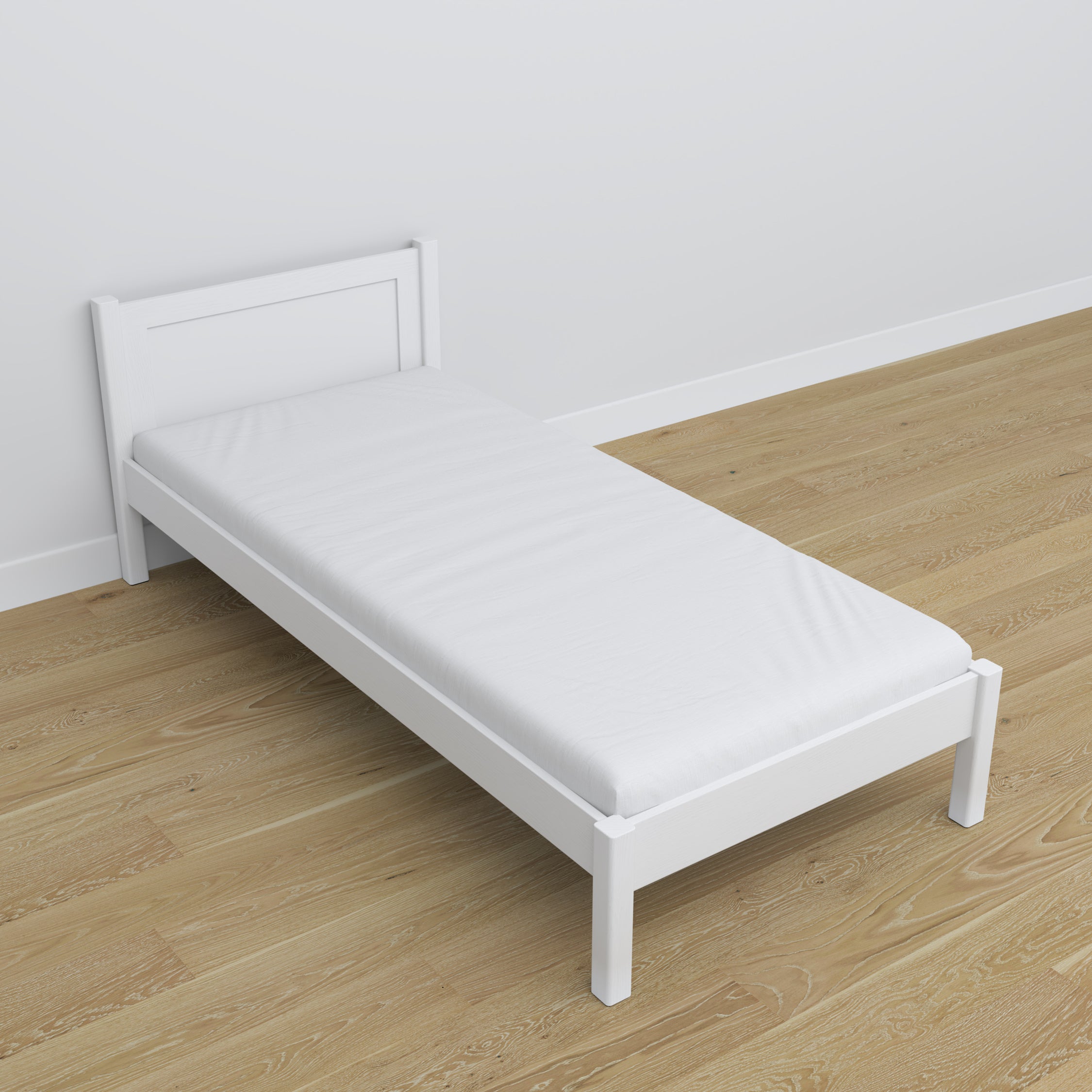 Sommier en pin Nizio pour lit simple – base durable