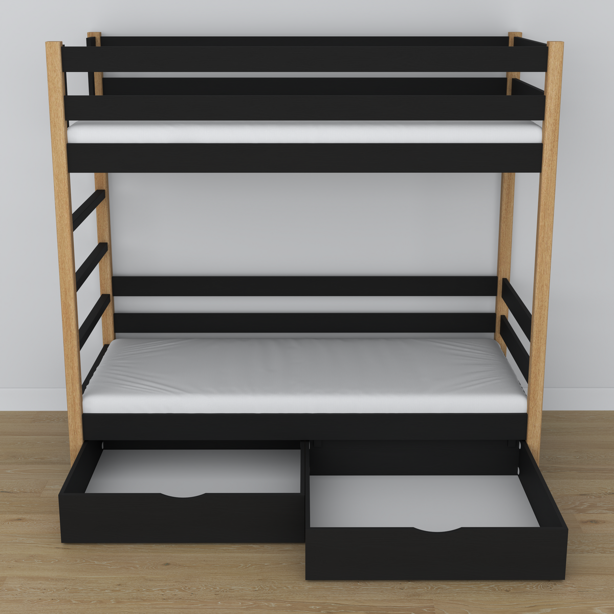 Sommier en pin Nizio Home – pour lits superposés et mezzanine