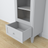 Holzvitrine 1S 57 Scandi grau