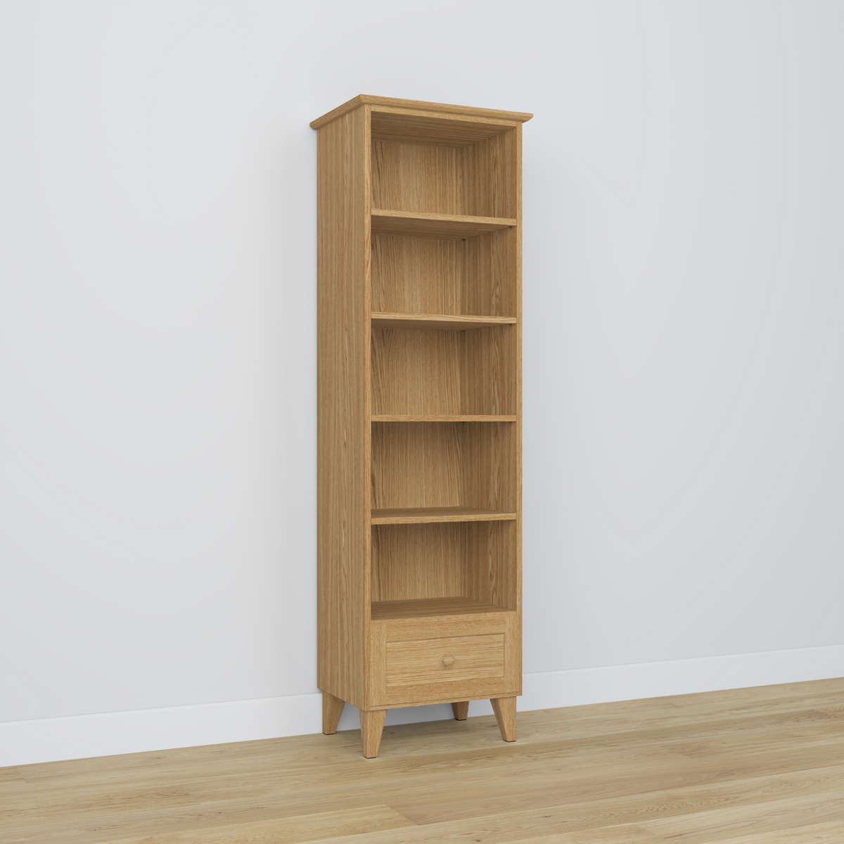 Étagère 1S 57 Scandi en chêne chêne naturel