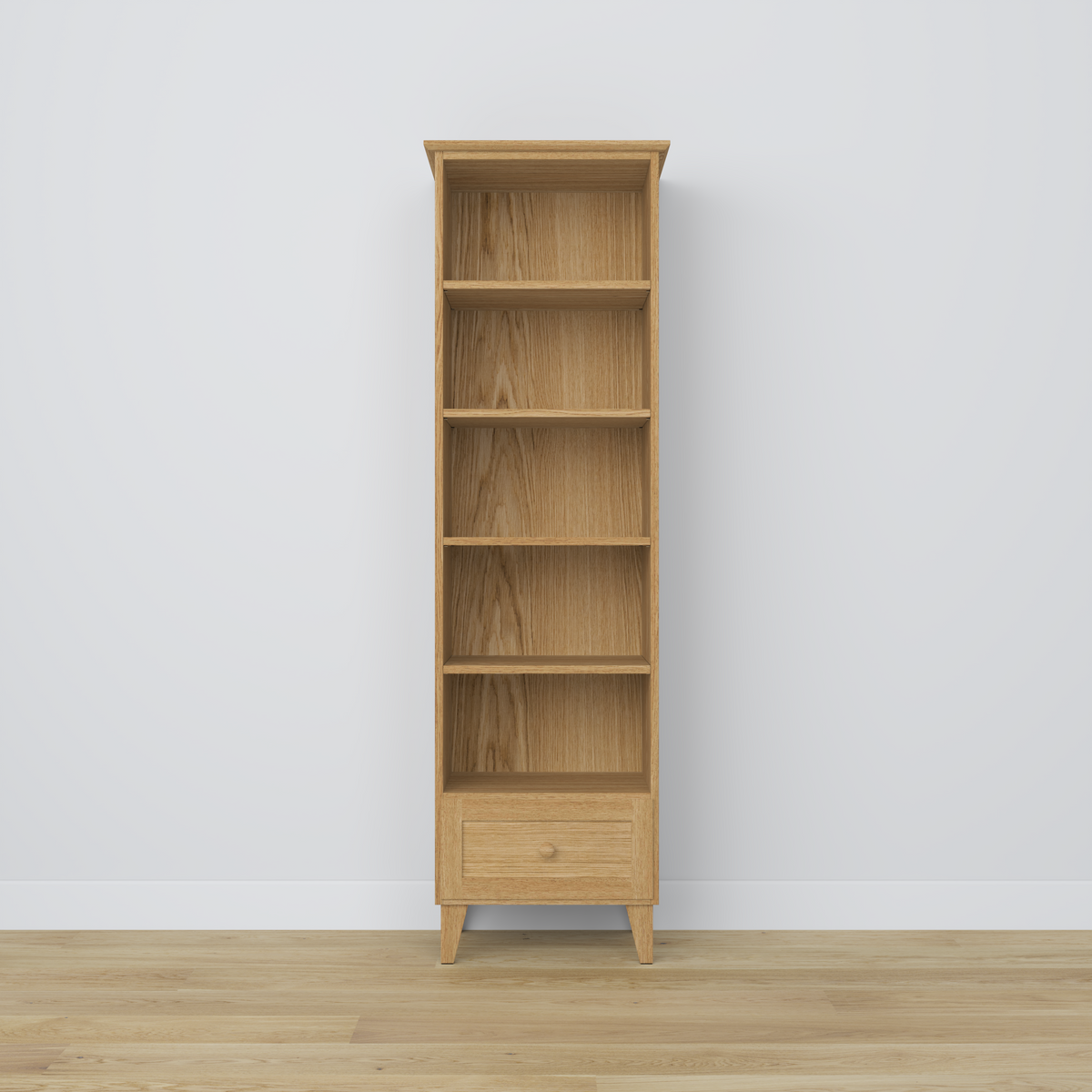 Étagère 1S 57 Scandi en chêne chêne naturel