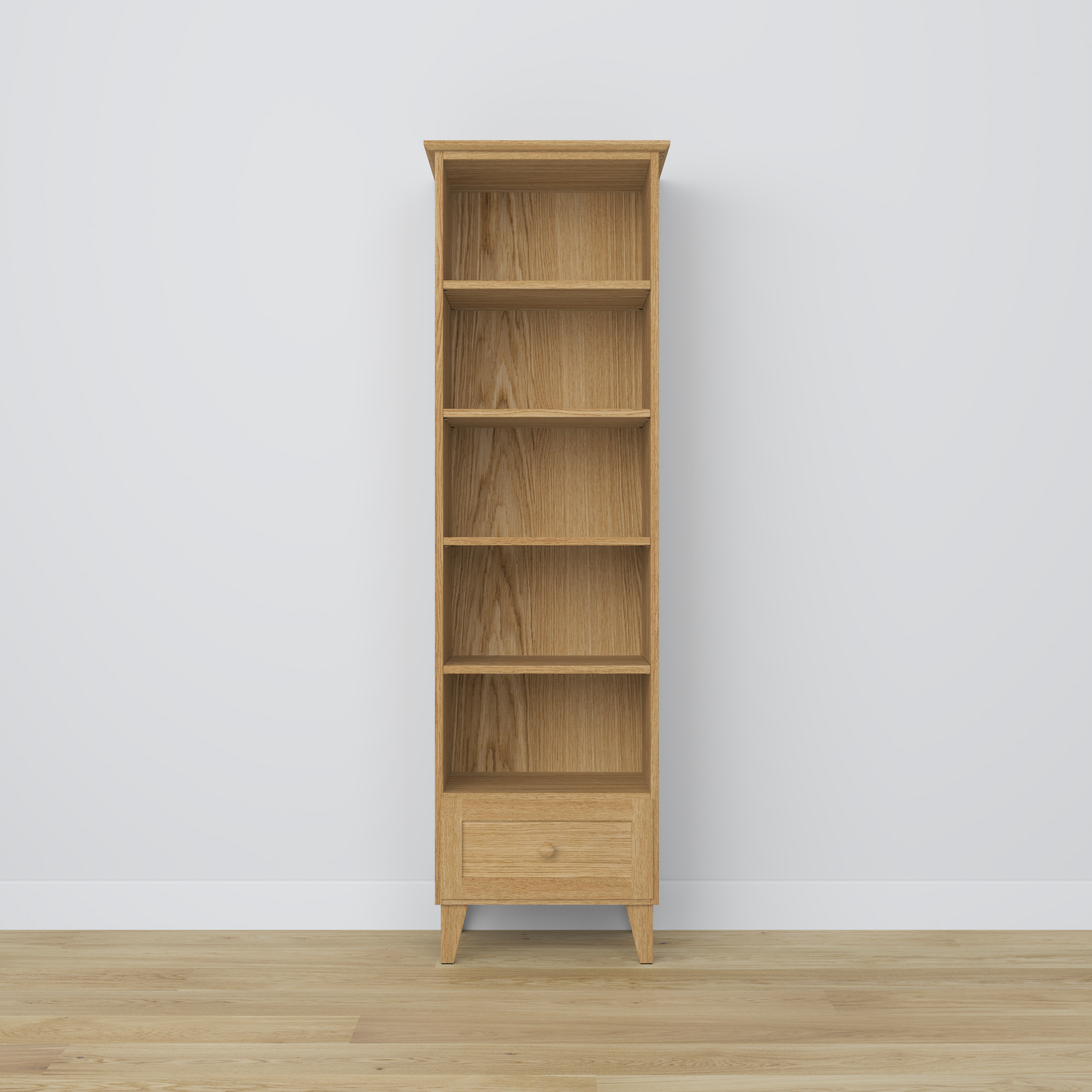 Étagère 1S 57 Scandi en chêne chêne naturel