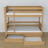 Nizio Home pine slatted base – for bunk beds and loft beds