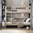 Oak Bunk Bed Bleached Oak – Children’s Room, Solid Wood, Scandinavian Style