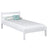 lit simple N01 en bois dans la couleur sur commande RAL/NCS – bois massif, Nizio